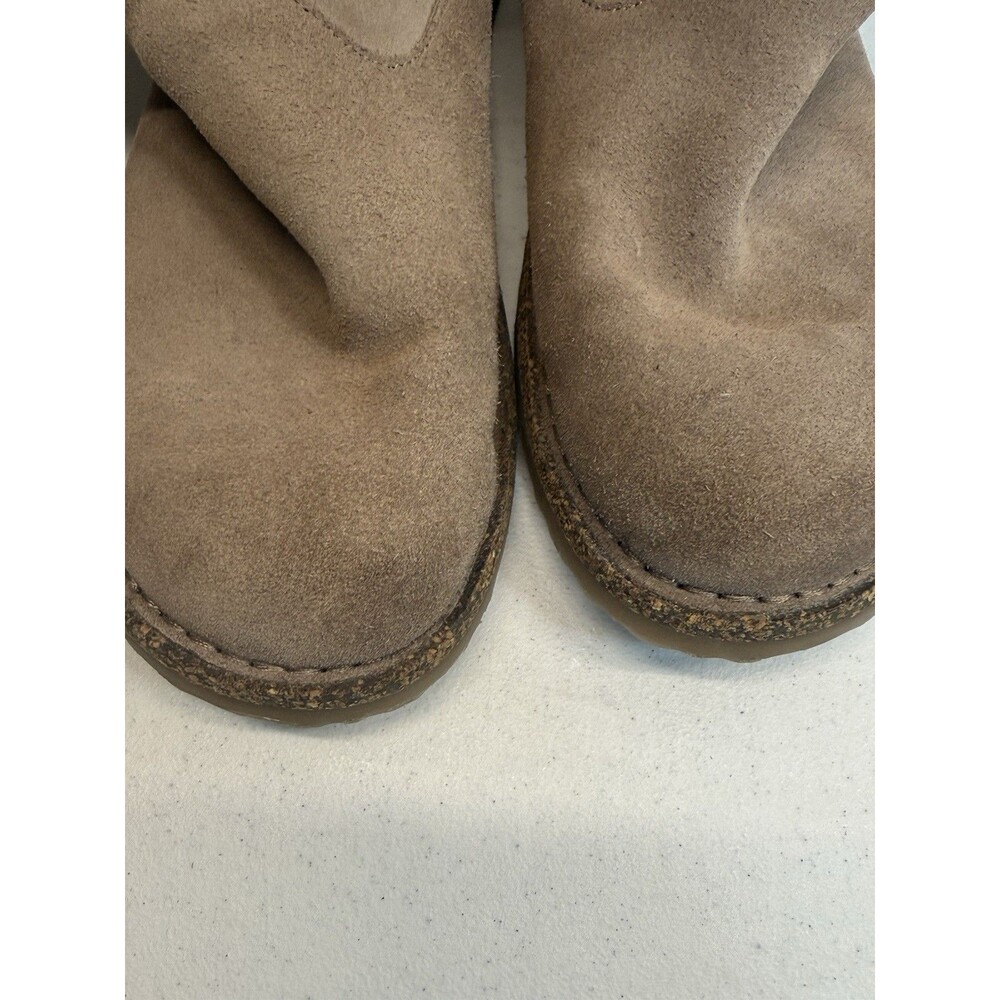 Birkenstock Uppsala Shearling Boots Women's Size 40EU or 9US Gray Taupe Leather - Picture 13 of 14